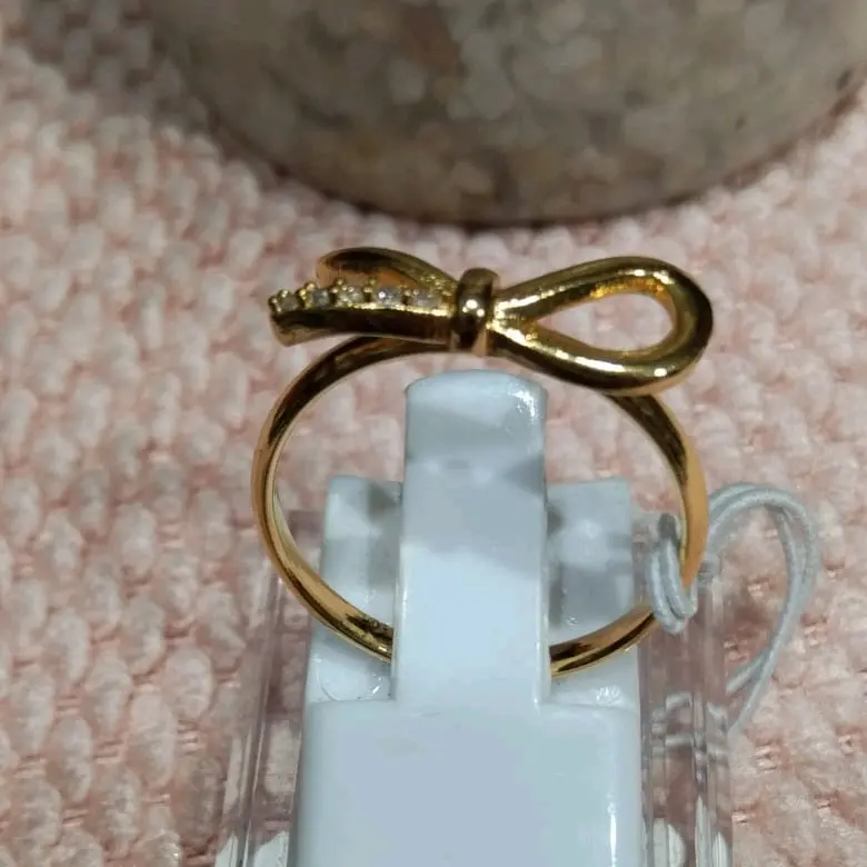 Cincin lapis emas pita polos