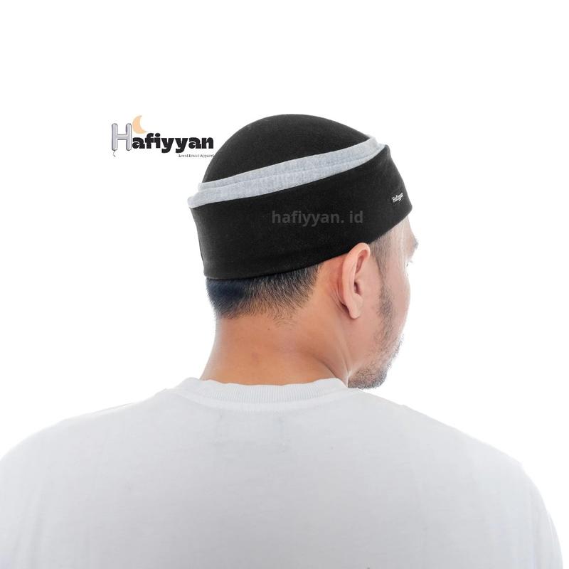Product Introduction of Mesir Dewasa Bahan Katun Nyaman dan Lembut Muslim Songkok Pria Motif Haji Kopiah  Peci Hitam 4