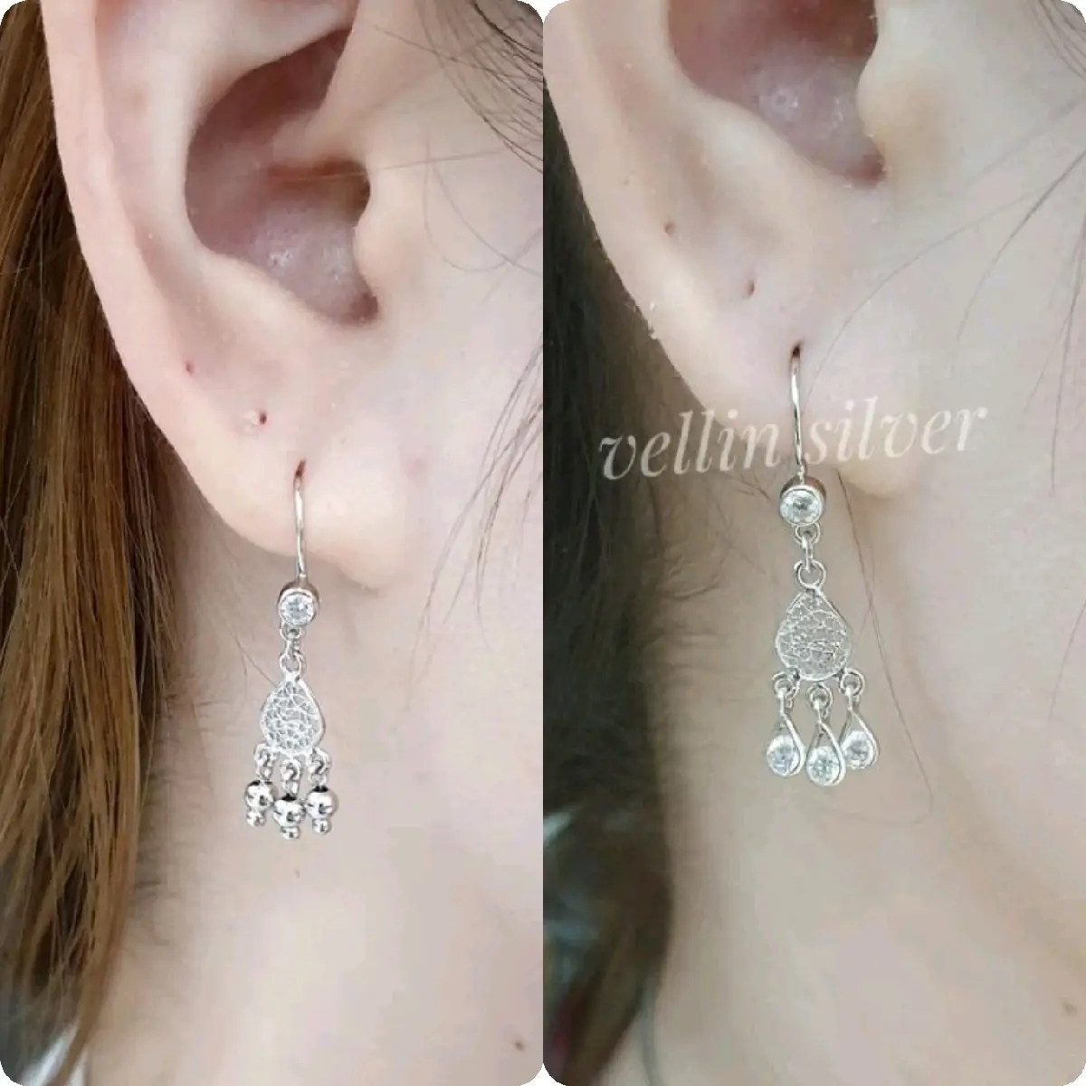 Anting Perak Wanita Silver 925 At123