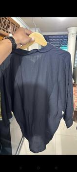 Product Review of KEMEJA LINEN WANITA LENGAN PANJANG CASUAL LD 120 / BAJU ATASAN KEMEJA KERUT DEPAN OVERSIZE KOREAN STYLE / ALYA SHIRT KEKINIAN (COD) from M**7 1