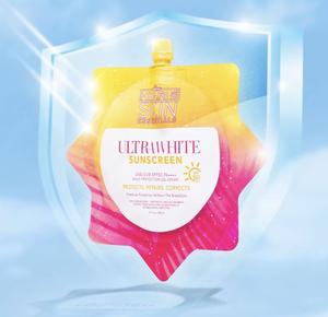 Hikari Skin UltraWhite Sunscreen SPF50 PA++++50mL for All Skin Types - Whitening,Brightening,Non-White Cast, Easy Blend Sun Protection Skincare Facial Product Sensitive