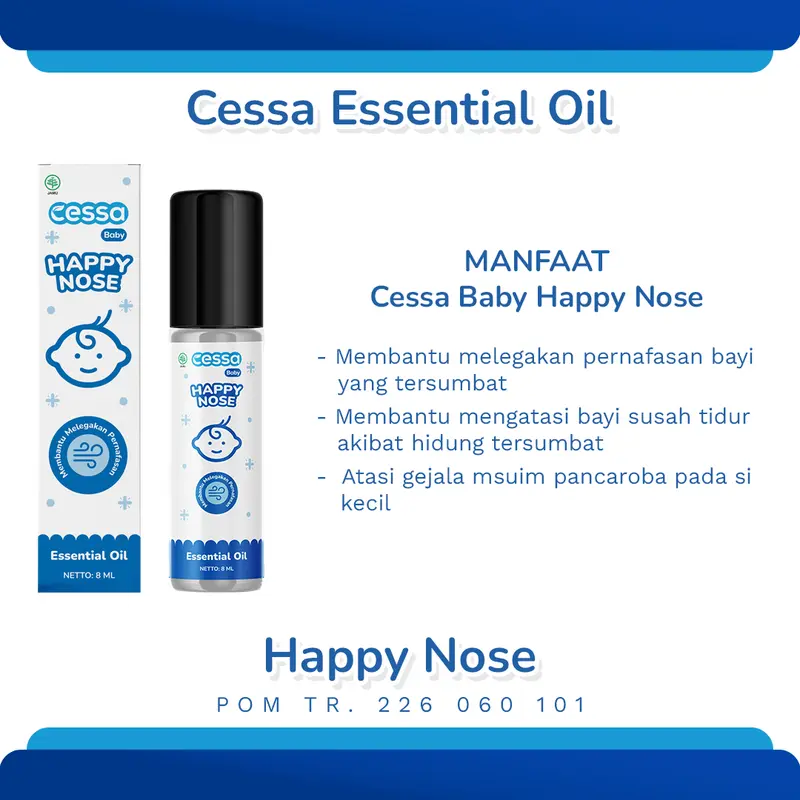 B.Buy 2 Get 3 - Cessa Baby Happy Nose 8 Ml & Baby Bofit 8 Ml Free Fresh Baby Cologne 100 Ml 1