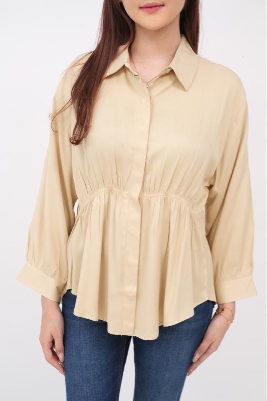 Product Introduction of Siera Shirt | kemeja kerut katun rayon twill 4