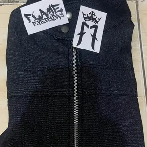 Flame Everyday Jacket Denim Shibuya Jacket Denim Raw Denim 13.5oz Pria