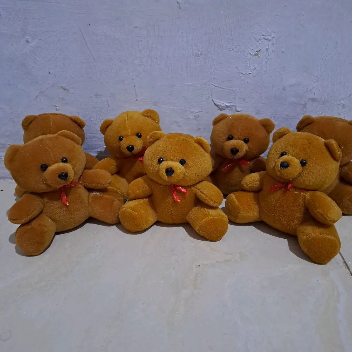teddy bear mini untuk buket paket isi 5