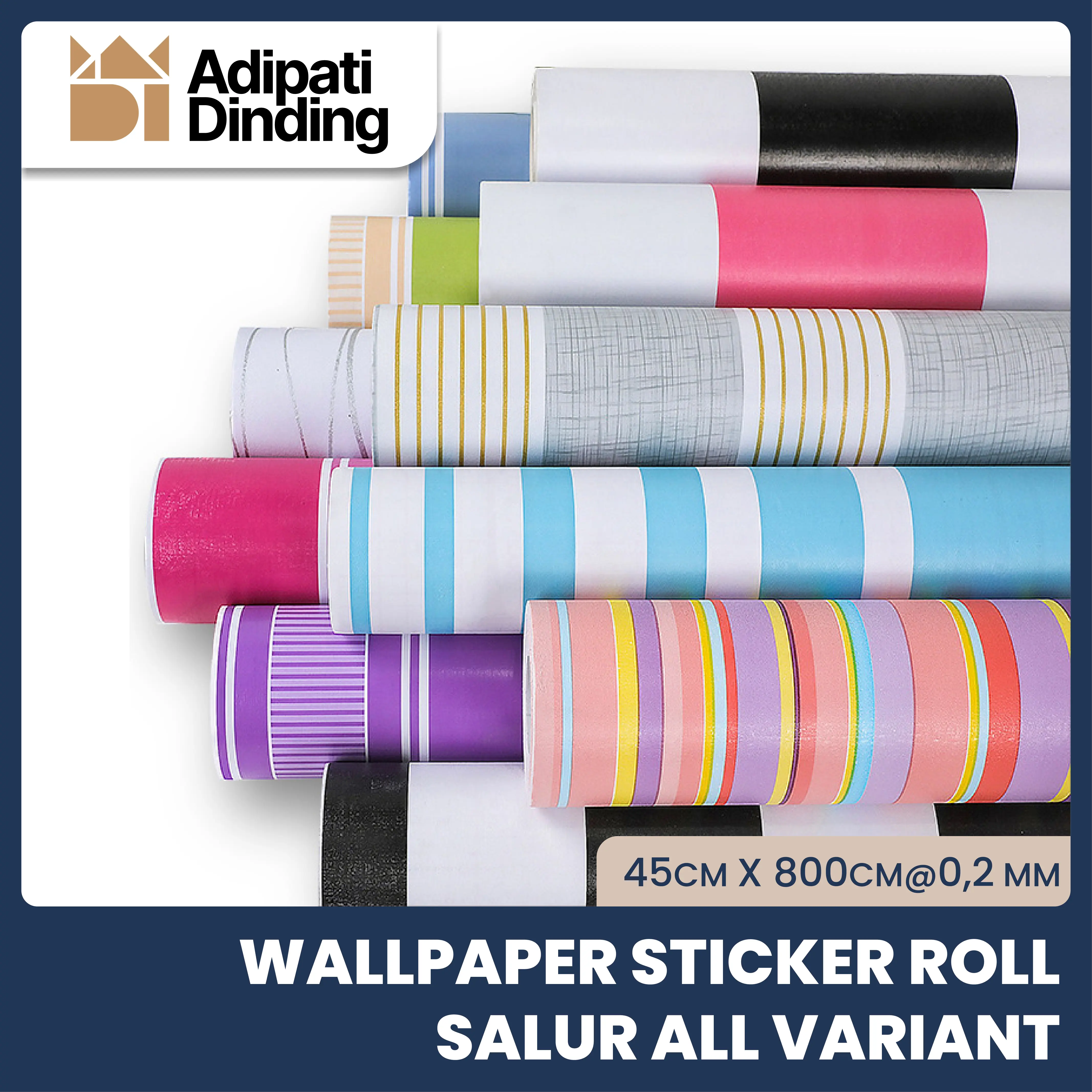 WALLPAPER DINDING MOTIF SALUR DAN GELOMBANG ALL VARIANT