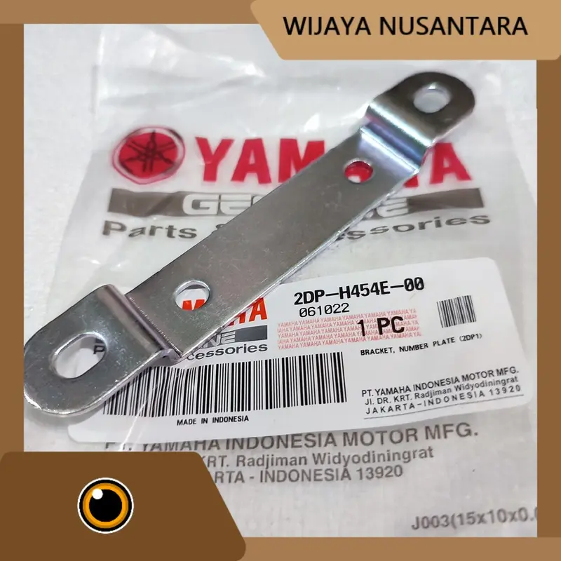DUDUKAN PLAT NOMOR N MAX NMAX LEXI ASLI ORI YAMAHA 2DP-H454E-00 0