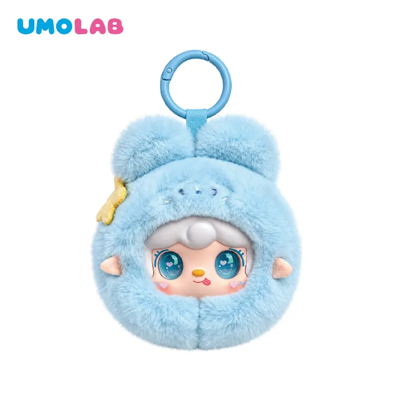 Yooki V11 Bunny Boo / Si Kelinci Gemes Series｜Blind Box Gantungan Boneka Super Gemes｜Aksesori Tas Gemes & Unik｜Vinyl Face Plush Doll｜Boneka Fluffy｜Present｜Kado Hadiah Lucu By UMOLAB
