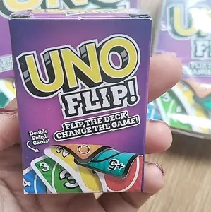 Uno Kartu FLIP MINI isi 52 Kartu Card Games Ukuran 4 cm x 5 cm Cocok untuk Saku