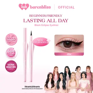 【BEST SELLING】BNB Barenbliss Black Eclipse Eyeliner | 48H Tahan Lama, Waterproof & Smudge-Proof, Matte Black Finish [Precision & Bold Lines]