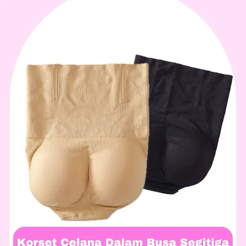 Korset Celana Dalam Busa Segitiga Tebal -+1,5cm / Celana dalam Korset / Cd Busa
