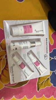 Product Review of Beauty Of Angel White Tomato Series Cream pencerah wajah melembabkan kulit kusam mengandung collagen Mencerahkan Pria Hitam Scrub Perawatan from S**i a**i 0