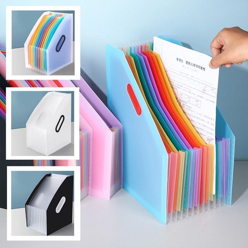 Folder Fail Mengembang Plastik, Ketibaan Baru, Berbilang Lapisan ...