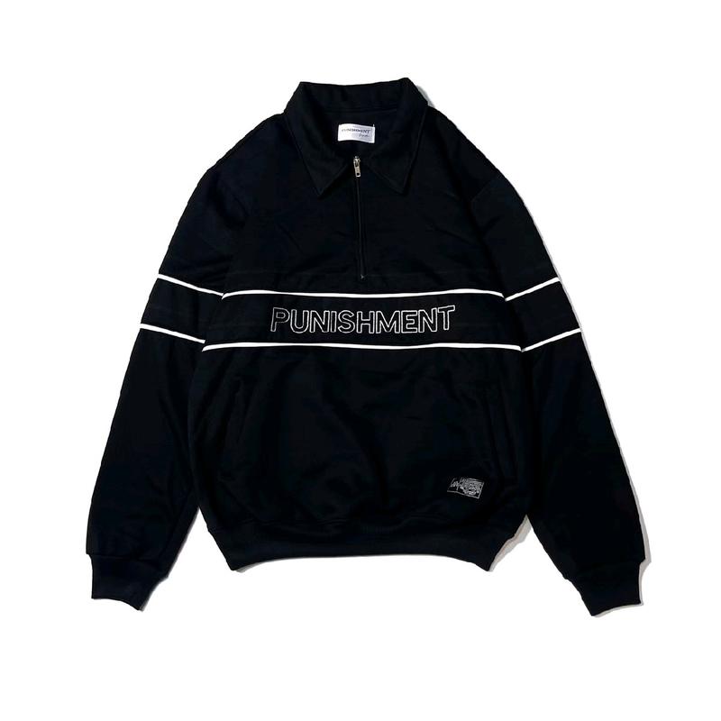 Rugby Punisment -Sweatshirt Kerah Original Oufit Pria Wanita Terbaru-Jaket Rugbyb Bordir 0
