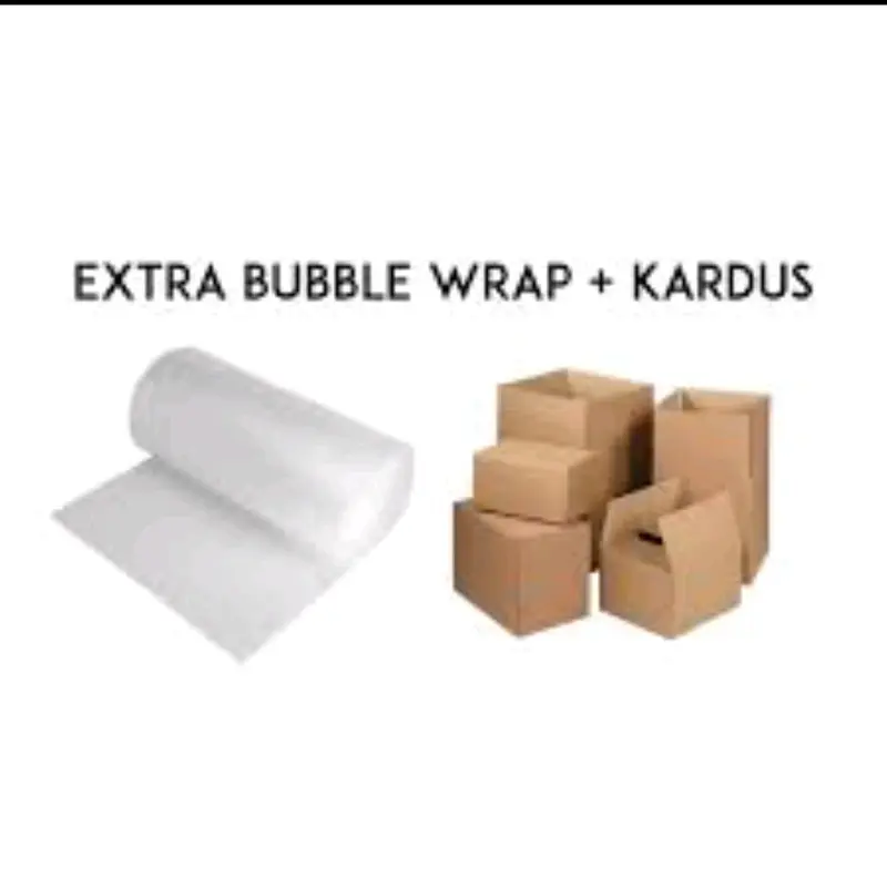 Extra Packing Buble Wrap dan Kardus kotam 0