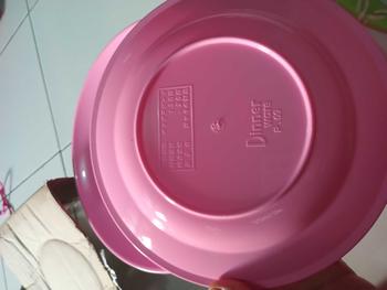 Product Review of Promo 1 Lusin Piring Melamin Asli SNI Model Bulat Besar Dan Tahan Panas from ** H** N**. ** ** 3