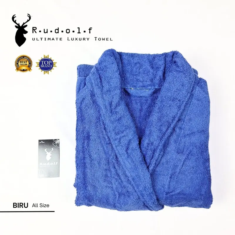 Handuk Kimono Wanita Rudolf Hotel Premium All Size -ABU | VARIAN Dress 6