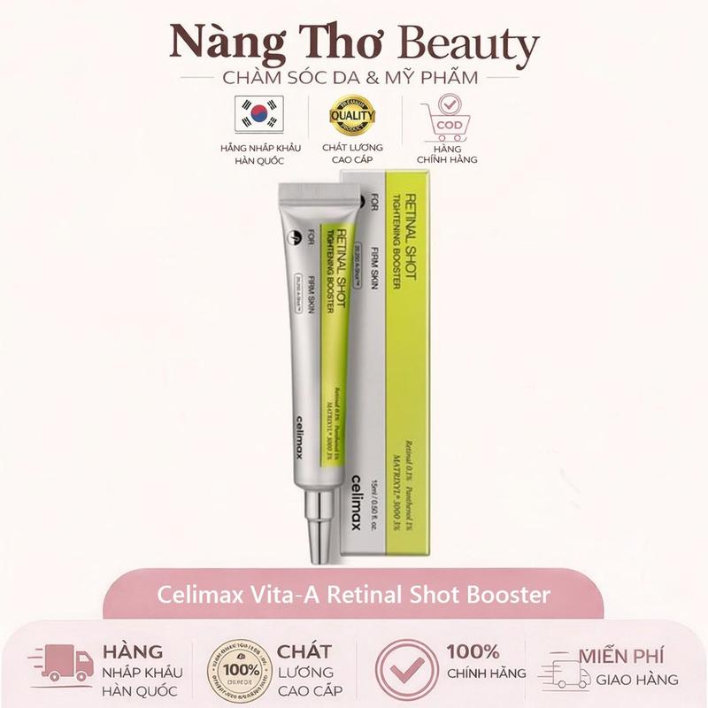 Tinh Chất Retinal Chống Lão Hóa Giảm Nhăn Se Khít Lỗ Chân Lông Celimax The…