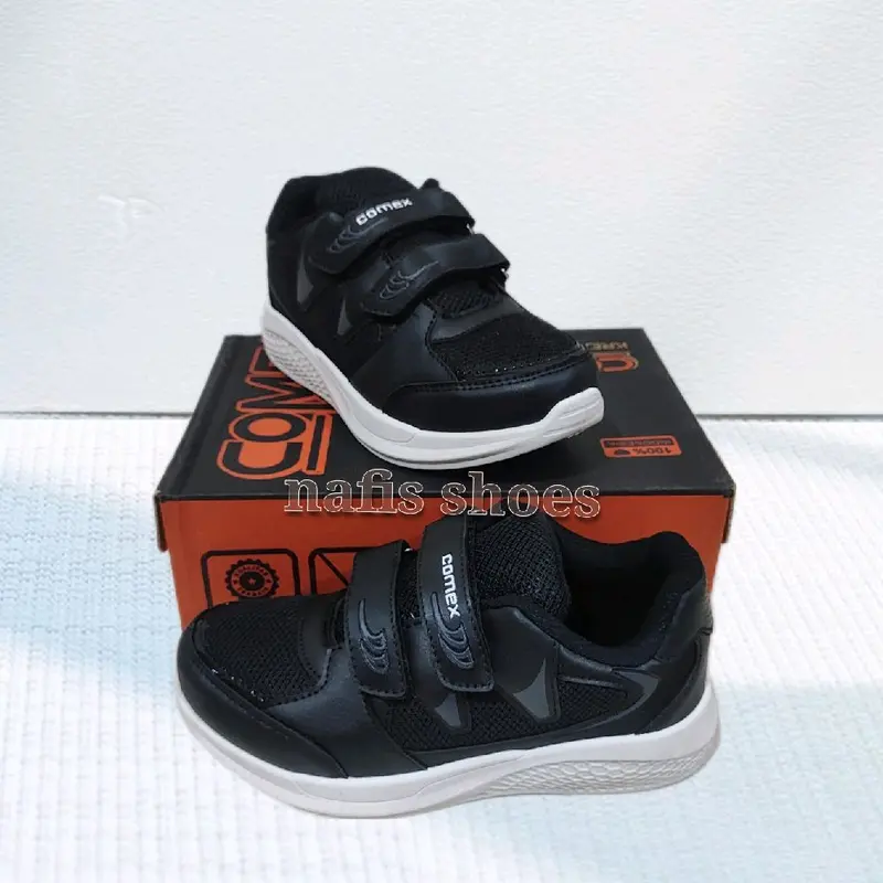 sepatu comex noris perekat sepatu sekolah paud tk sd size 28/36 6