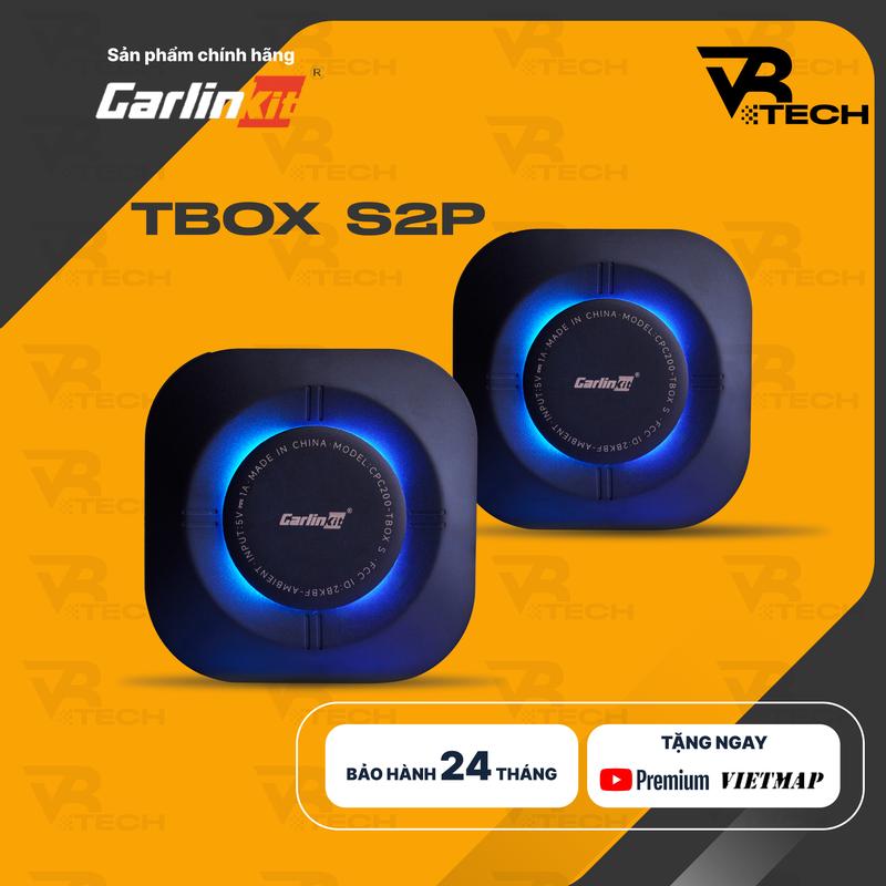  Carplay Android Box Carlinkit Tbox S2P Ambient 2025 Chính Hãng Chip Qualcomm 6225 Android 13 Bảo hành 24 tháng ô tô 