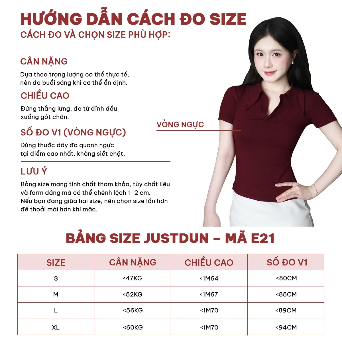 Áo Thun Nữ Polo JUSTDUN E21 – Cổ Sơ Mi Cotton Mịn Cao Cấp, Form Ôm Đẹp, Co Giãn Thoải Mái,Thanh Lịch | BigBuy360 - bigbuy360.vn