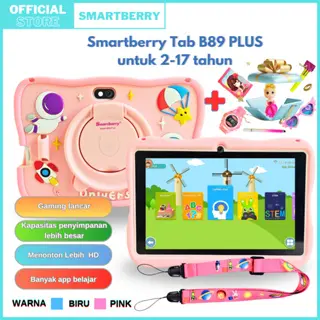 [PROMO] SMARTBERRY STUDY TAB B89 Plus 4/128GB / Tablet Anak / Hadiah Anak / 7 Inch / Android 13 0