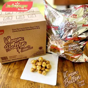 KREM BALLEN Soes Kering 2 KG – Snack Gurih Renyah Manis Lumer | Soes kering Jumbo Murah HALAL Bisa COD FREE BUBBLE WRAP