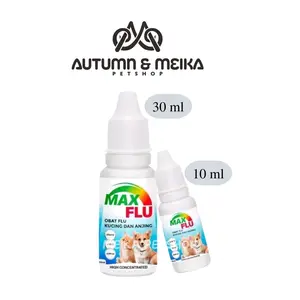 MAX FLU Obat Flu Batuk Kucing Anjing 30ml