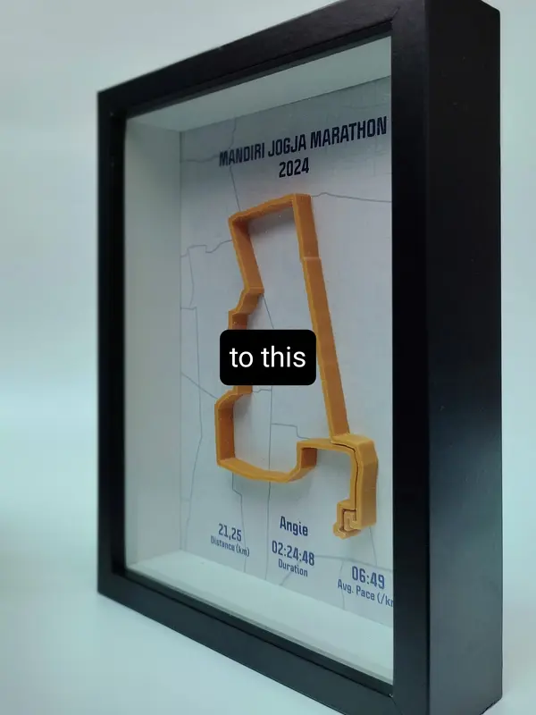 custom order track route map ji eun studio (medium density fibreboard frame) 3