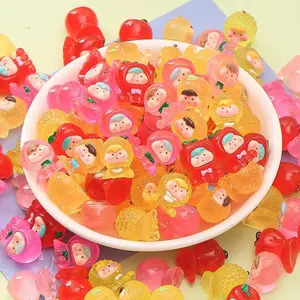 Boneka Buah GID Lucu & Warna-warni untuk Anak-anak Mainan Gantungan Tas dan kunci unik