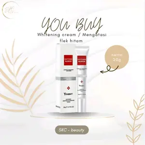 YOUBUY Original Whitening Blemish And Freckle Removing Cream , mencerahkan & menghilangkan flek hitam memutihkan , perawatan wajah Pencerah Muka Berminyak