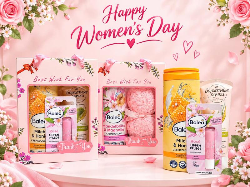 (SỈ SET QUÀ TẶNG) Sữa tắm Balea hàng Đức quà tặng daonh nghiệp hương hoa thơm ngát lưu hương 24h 300ml