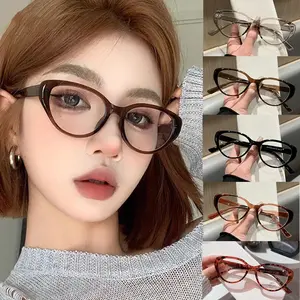 【Samphorid】Kacamata Anti Cahaya Biru Definisi Tinggi Kacamata Pemutih Gadis Kacamata Pemutih Kucing Bingkai Mata Kacamata Optik