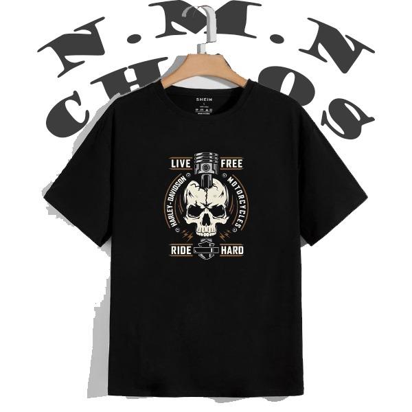 Kaos Pria Distro / Tshirt Kaos HARLEY DAVIDSON RIDER / Baju Kaos Cowok Dewasa / Kaos Combed 24s 0