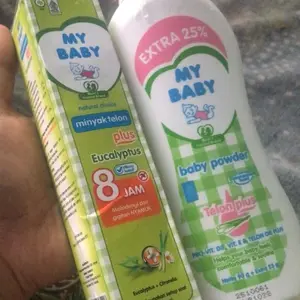 Paket Hemat 2x Produk My Baby Minyak Telon 90ml + Bedak Tabur 90gr+23gr Paket Hemat Perawatan Bayi Baru Lahir