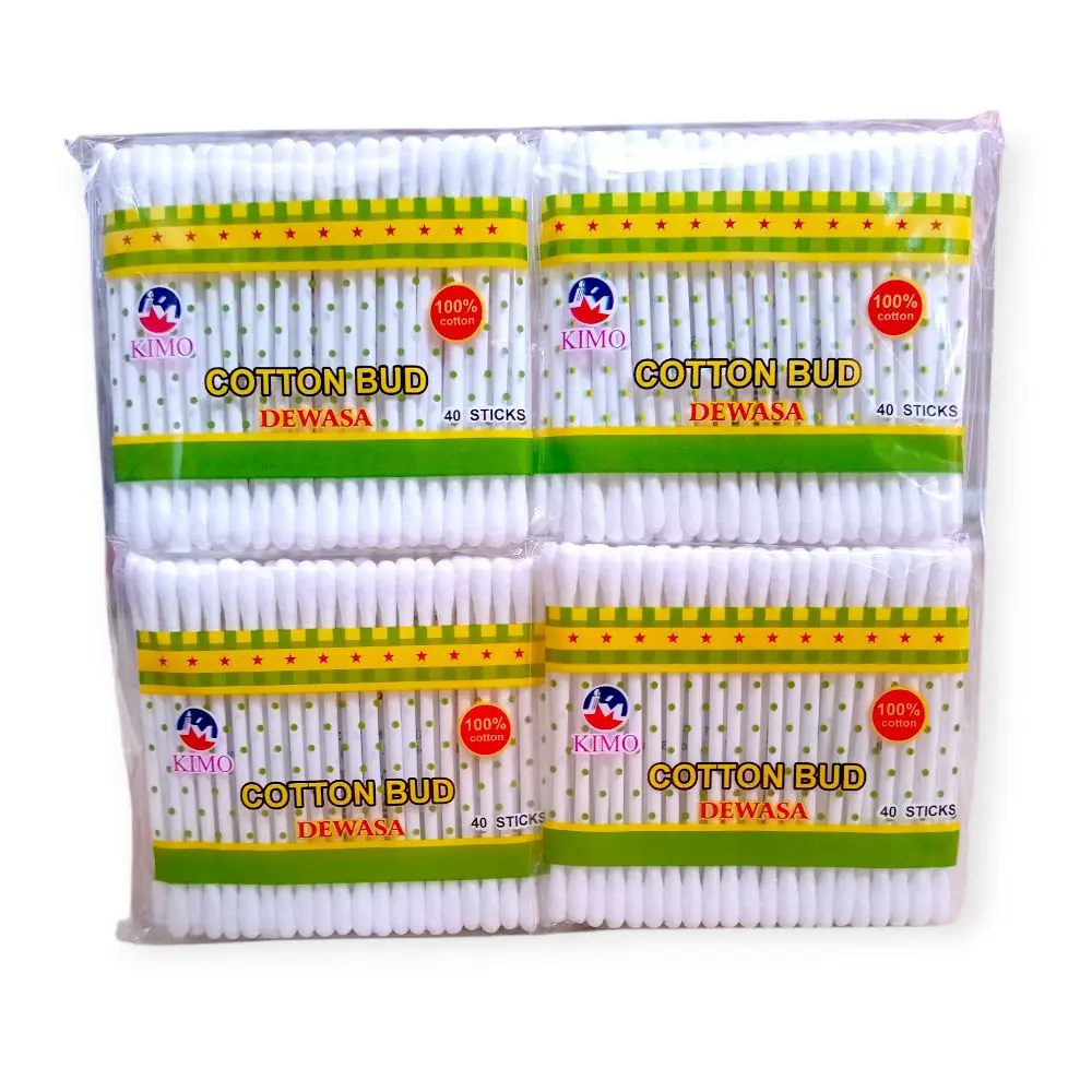 COTTON BUD KIMO KOREK KUPING/ 1PAK ISI 12BKS