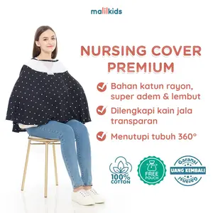 [New Pattern] Malilkids Nursing Cover Premium
