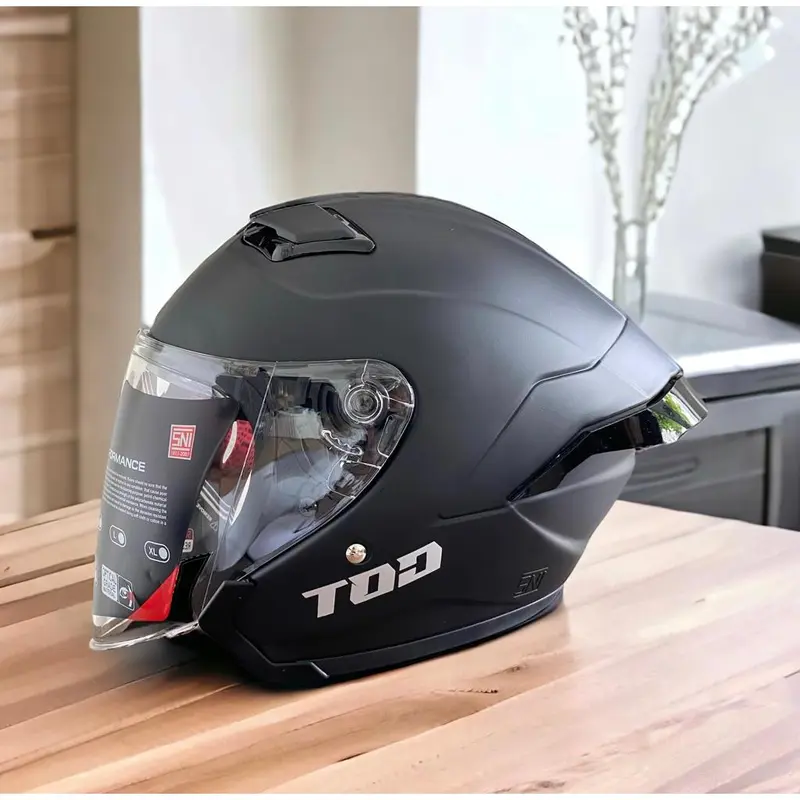 Helm TOD Kyros Paket Ganteng Polos / Solid 2