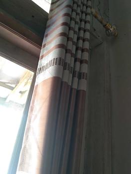 Product Review of gorden jendela rumah bahan blackout semi bludru motif embos model smokring from C**s 1
