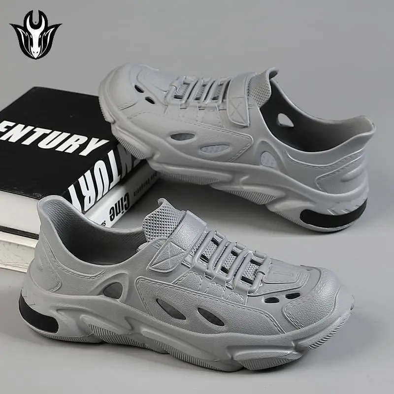 Baotou nam, EVA nhẹ nam, giày đi biển, giày đi bộ, thoáng khí chống trơn trượt chịu mài mòn giày sandal 0