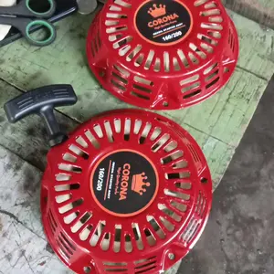 Recoil Starter Assy Iron GX 160 200 Stater Plat Besi Tarikan Kap Engkol Mesin Penggerak Honda Bensin 5.5 6 7 HP