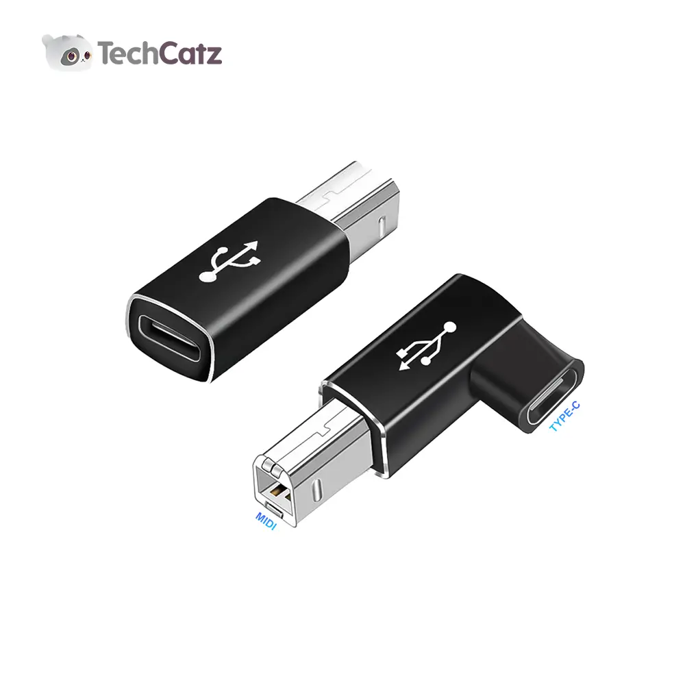 Type-C to Printer Port (Midi) Type-C to Type-B Port Converter Cable Converter Electronic Keyboard Port