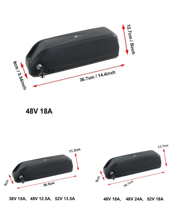 Product Introduction of Electric Bicycle Battery Cell Lithium USB for 1OOOW 15OOW Ebike Kit, 36V, 48V, 52V, 10AH, 15AH, 12.5AH, 17.5AH, 21AH, 18650 21