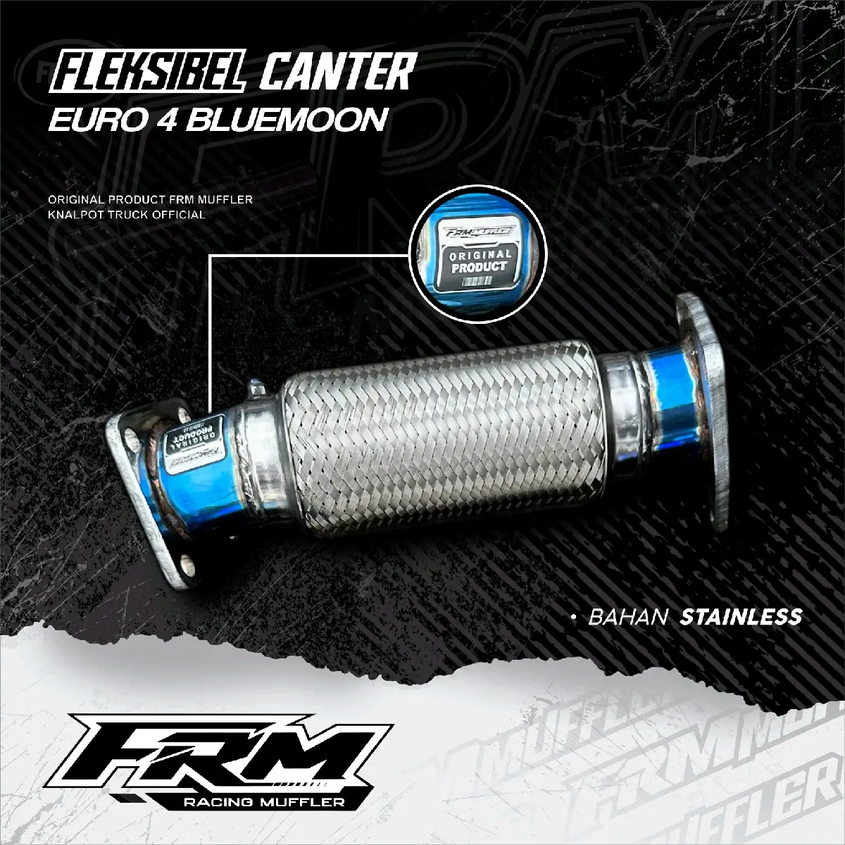 Fleksibel Canter Euro4 FRM MUFFLER
