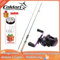 Gambar Caldari Joran Pancing Set 1.8M 2 Bagian Casting Fishing Rod dan 7.2:1 BC Set Joran Pancing 180/198cm UL Carbon Pancingan Set Lengkap - ZS-Left+Casting, 1.8m/5.9FT dari garraetts Kota Administrasi Jakarta Barat 1 Tokopedia