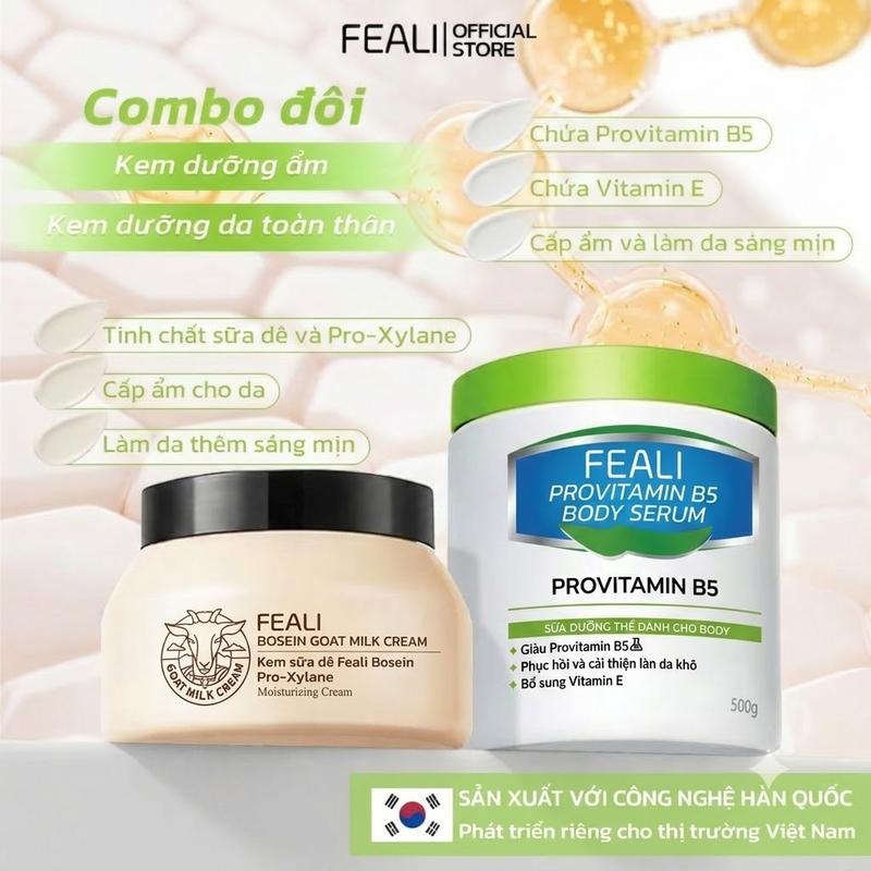 FEALI Pro-Xylane & 5X B5: Phục Hồi, Cấp Ẩm & Dưỡng Da Căng Bóng