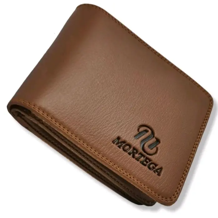 Dompet pria dan wanita mortega  kulit sintetis standar dompet lipat tm 01
