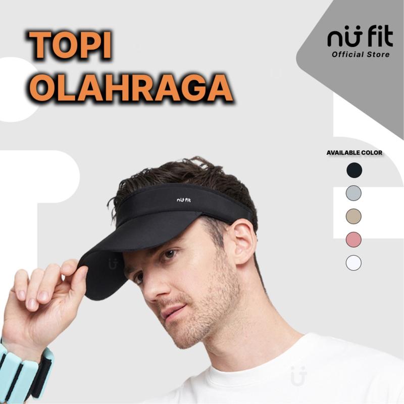 Nu Fit - Topi Olahraga Pria - Topi Outdoor Sport UV UPF 50++ Protection ...