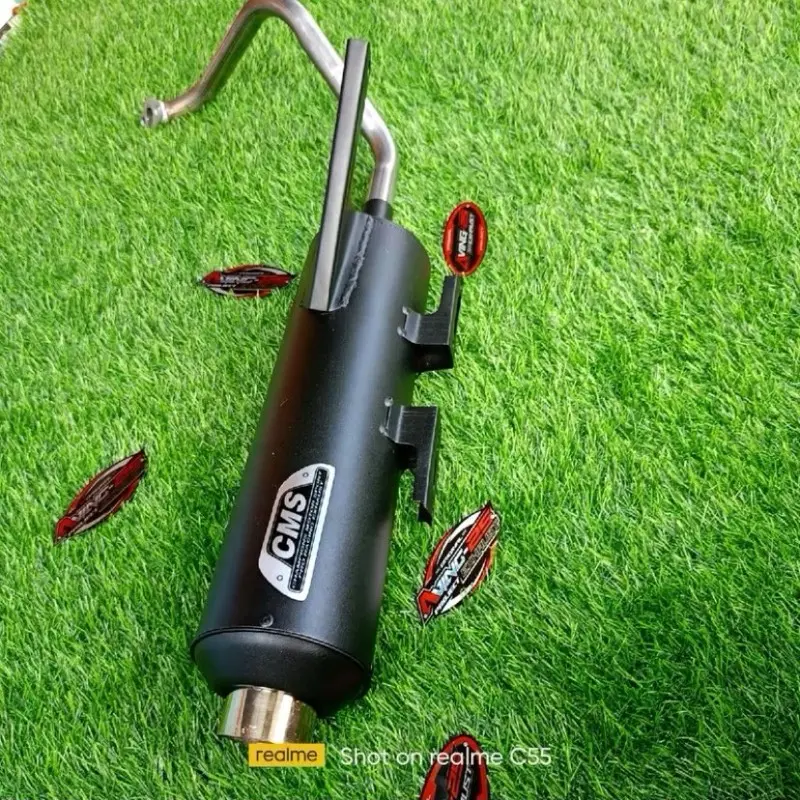 KNALPOT COPY CMS RACING BAS ADEM BEAT SCOOPY VARIO NMAX AEROX PCX MIO GENIO FAZIO FREEGO LEXI SPIN DLL Motorcycle Slincer 2