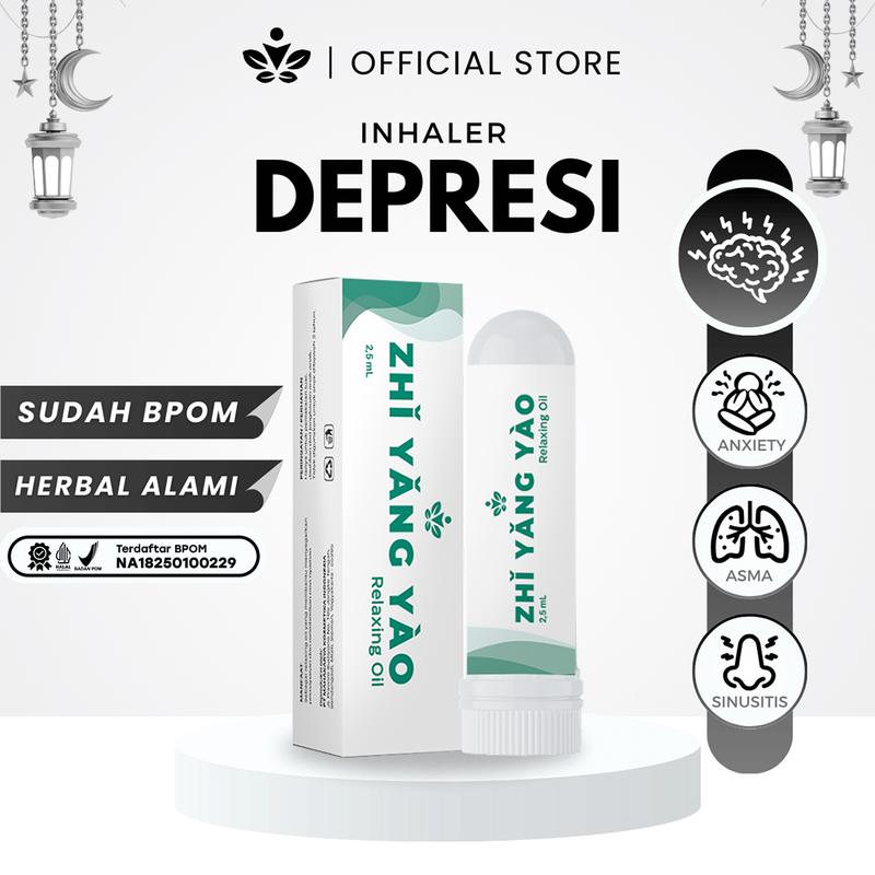 Zhi Yang Yao - Inhaler Depresi Stress Herbal Alami Aromaterapi 1